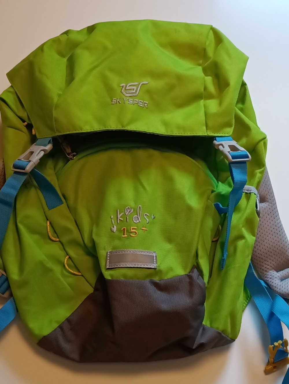 Kids 15L Green Backpack by - Lightweight School & Daypack